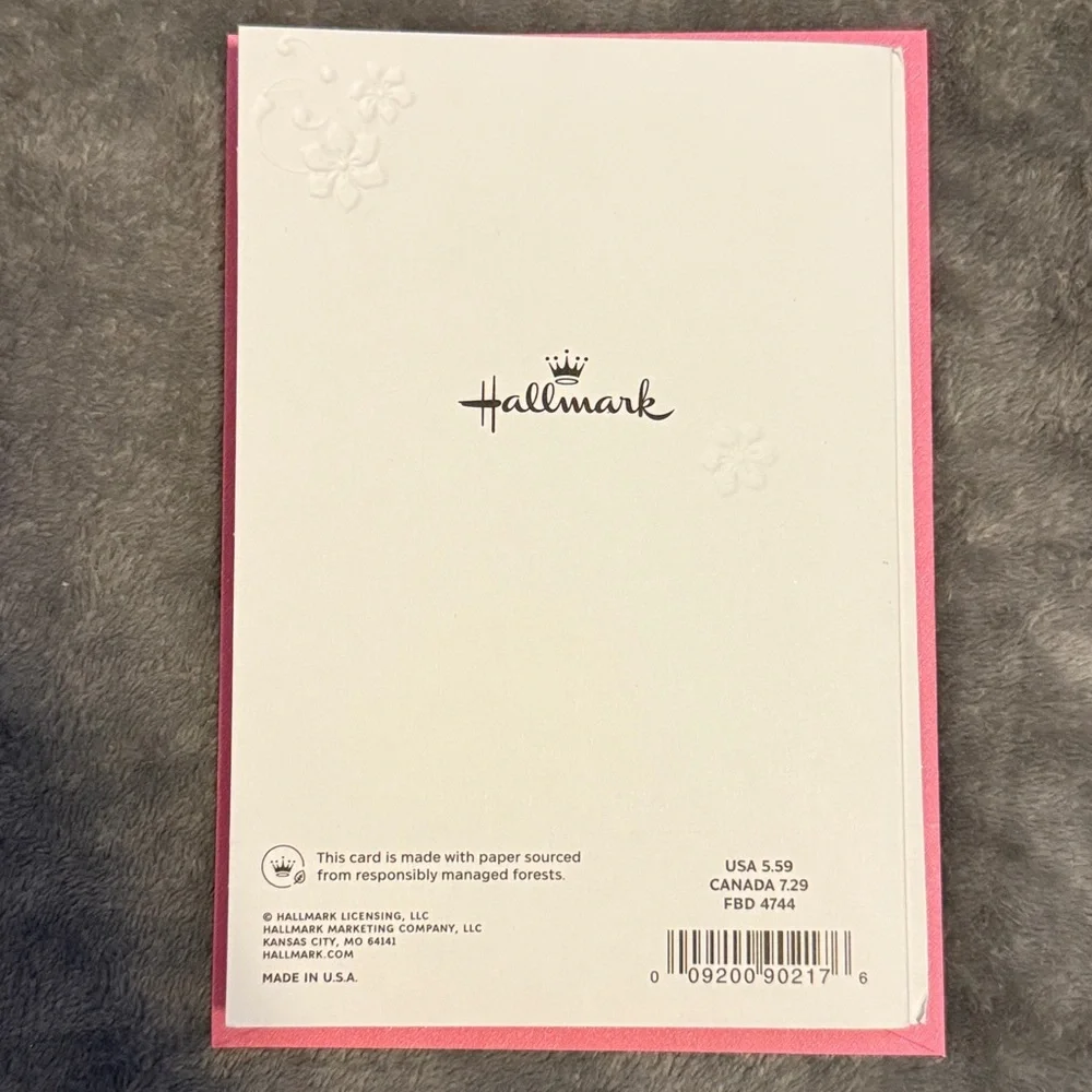 🌻 Bundle of 2 Hallmark Happy Birthday To My Wife Cards